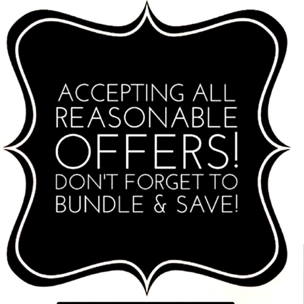 Reasonable Offers Welcome.